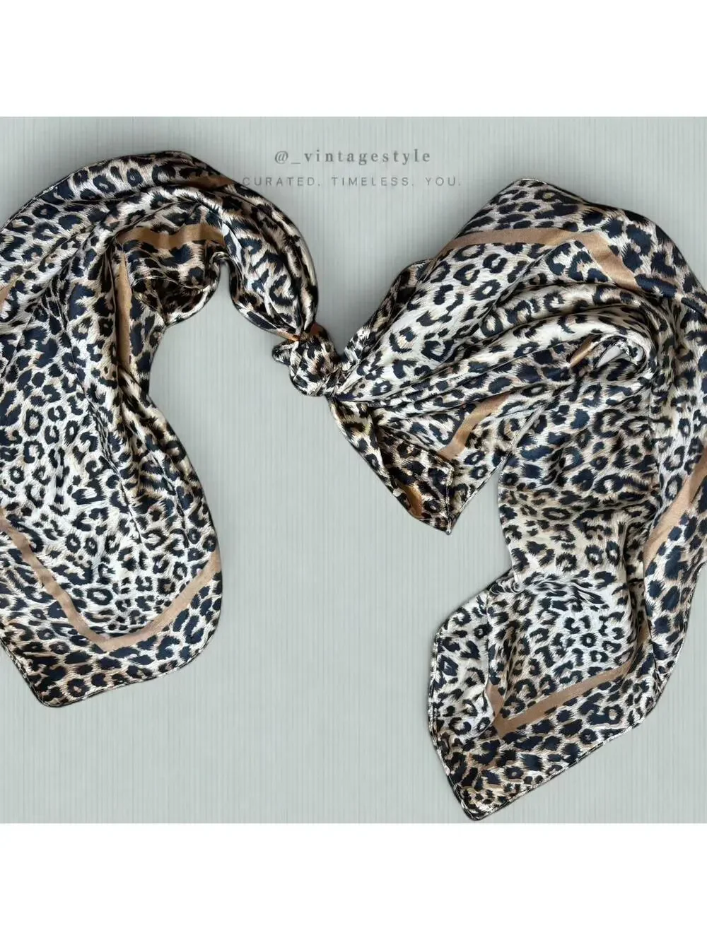Women's Multi and Brown Scarf-wrap